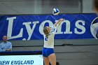 VB vs MHC  Wheaton Women's Volleyball vs Mount Holyoke College. - Photo by Keith Nordstrom : Wheaton, Volleyball, VB